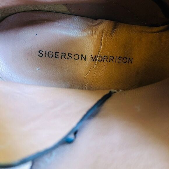 🌹Sigerson Morrison Vero Cuoio Ankle Bootie Suede - Picture 7 of 8
